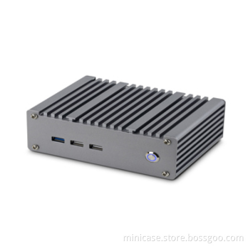 Realan Aluminum Industrial Computer host M1055-J1900-V3U
